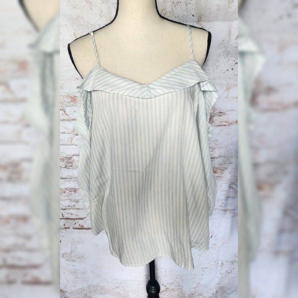 Kori America Off The Shoulder Top Sz L